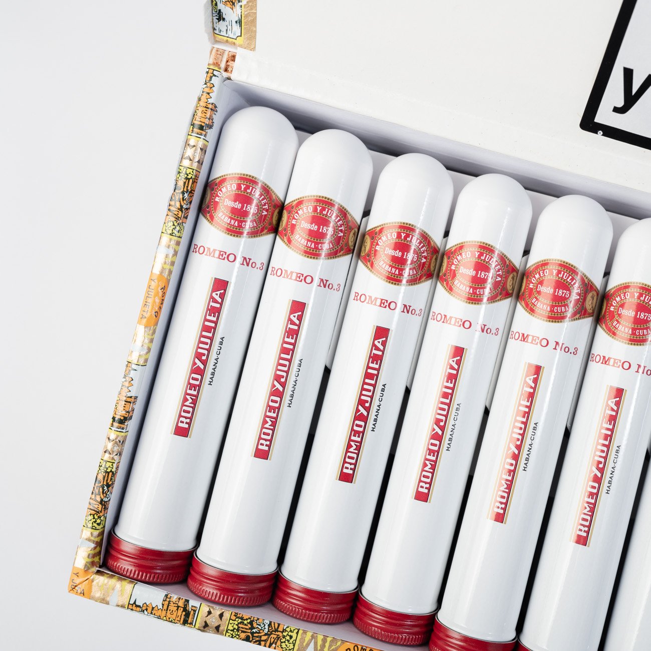 ROMEO Y JULIETA ROMEO N.3 TUBO (25) - Image 2