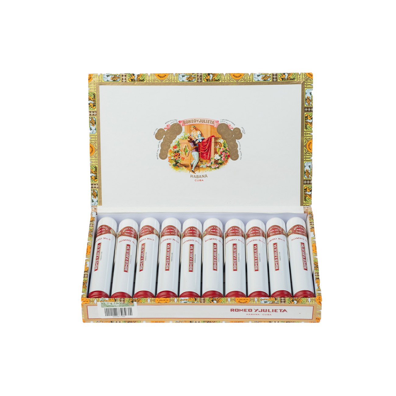 ROMEO Y JULIETA ROMEO N.3 Tubo (10) - Image 3