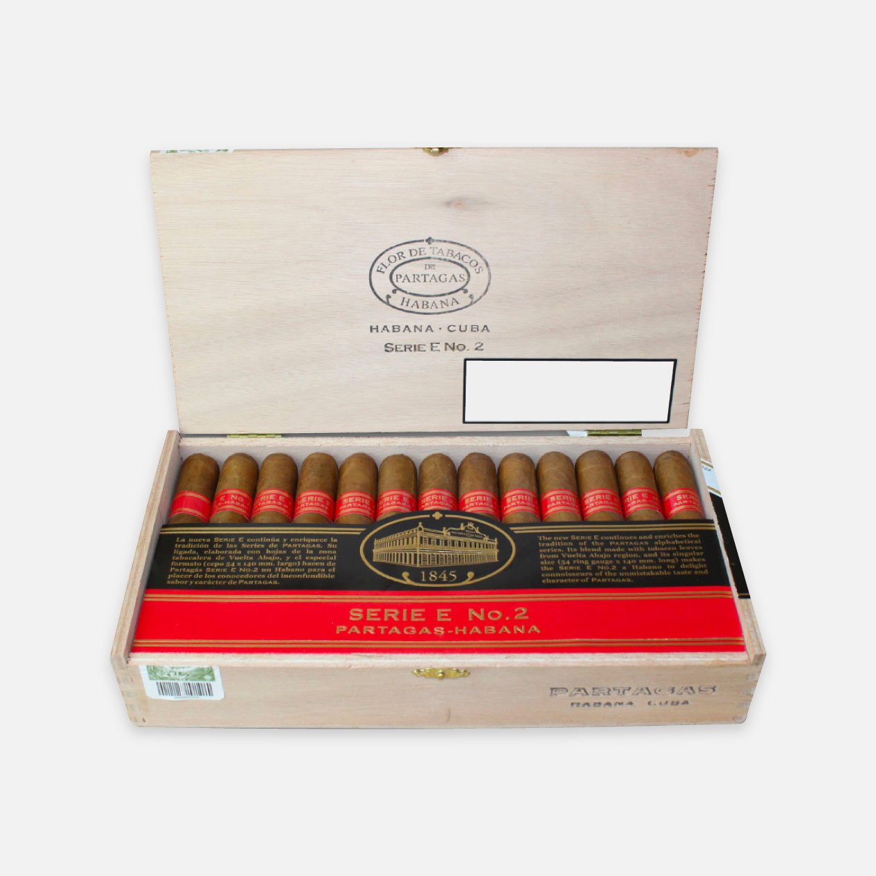 PARTAGAS SERIE E NO. 2 (25)