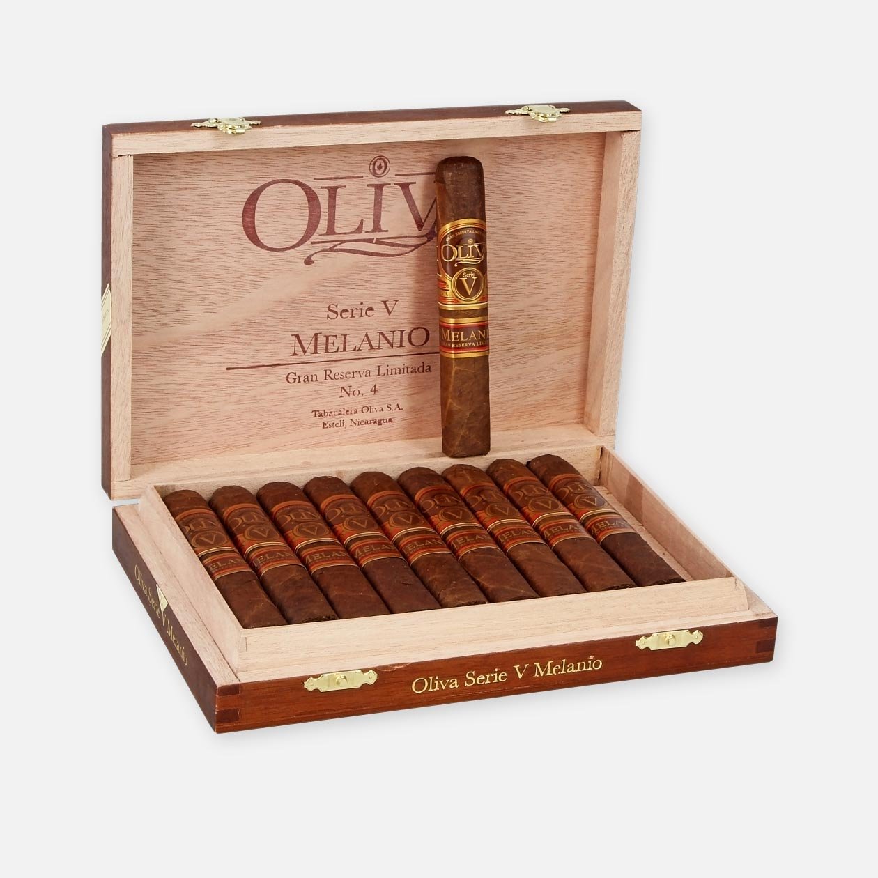 OLIVA SERIE V MELANIO PETIT CORONA 4-1/2X46 (10)